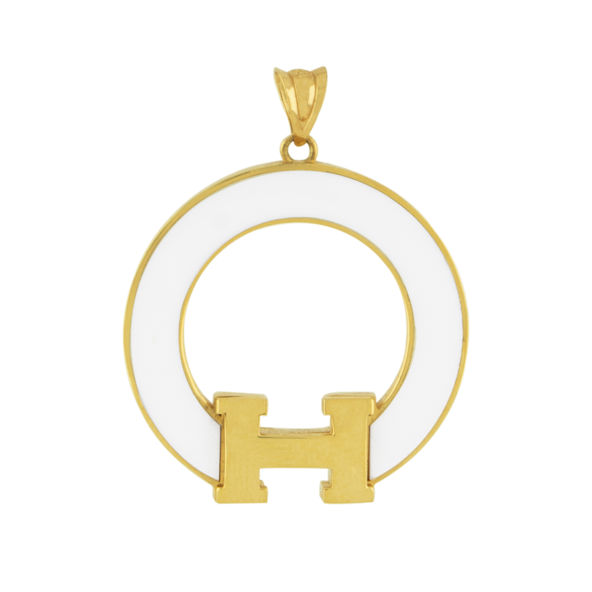 هرمس کلیلک سفید آویز 01