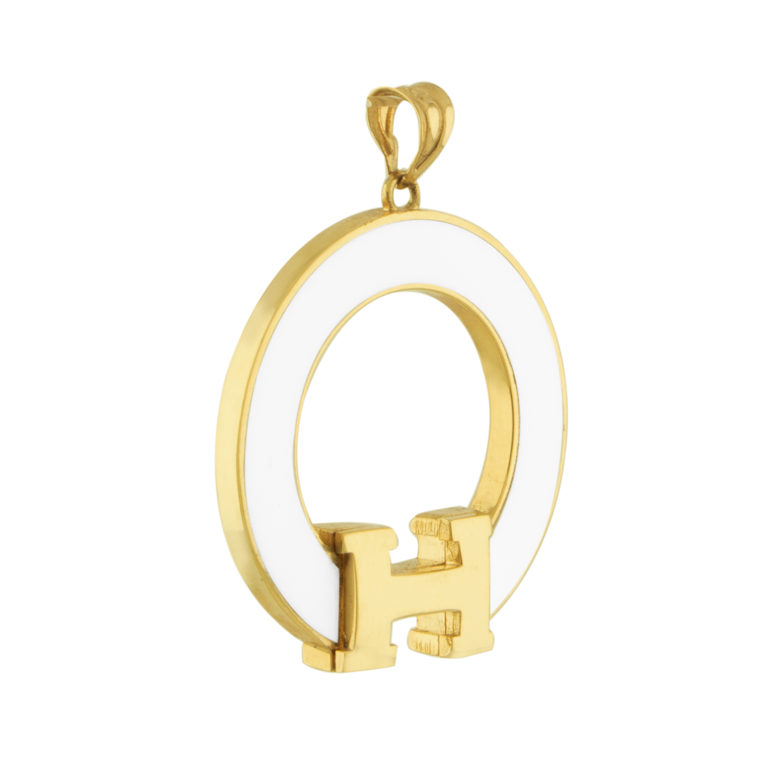 هرمس کلیلک سفید آویز 02