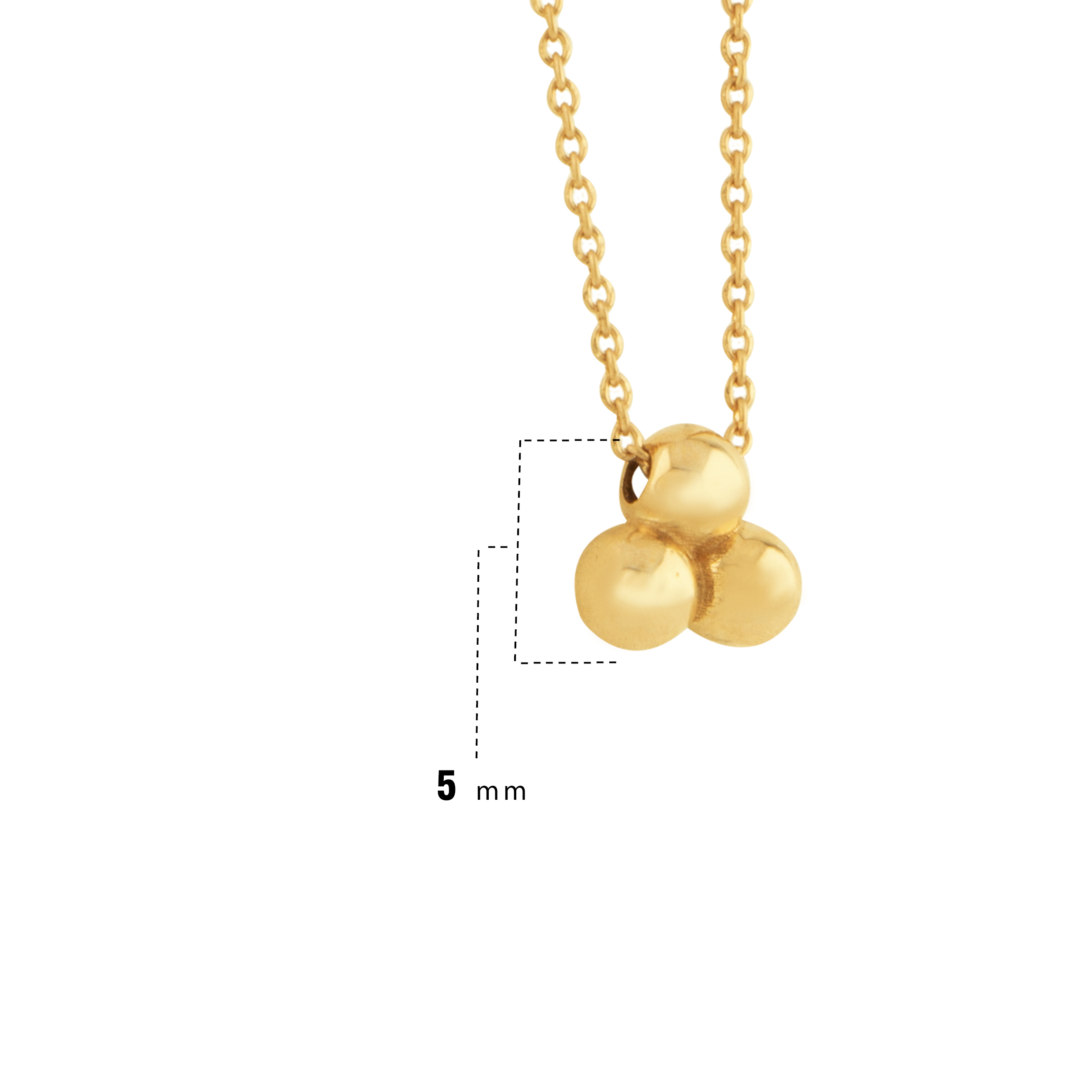 سه گوی گردنبند 03