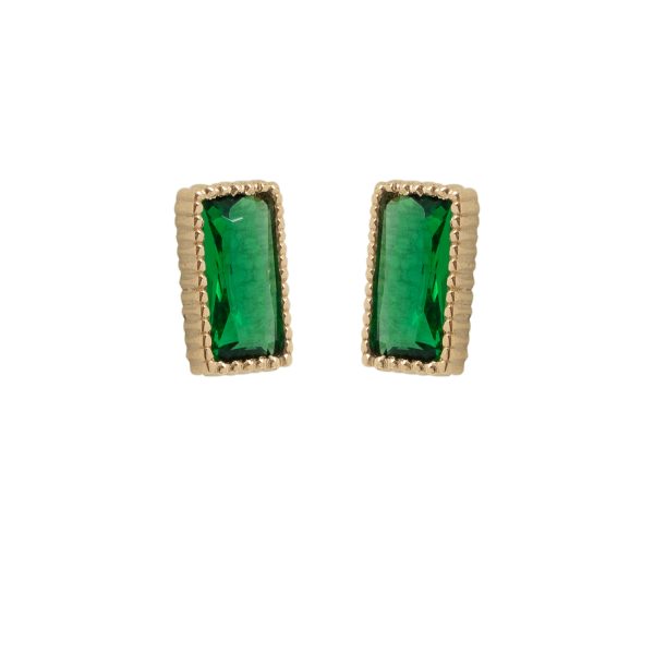 گوشواره باگت سبز