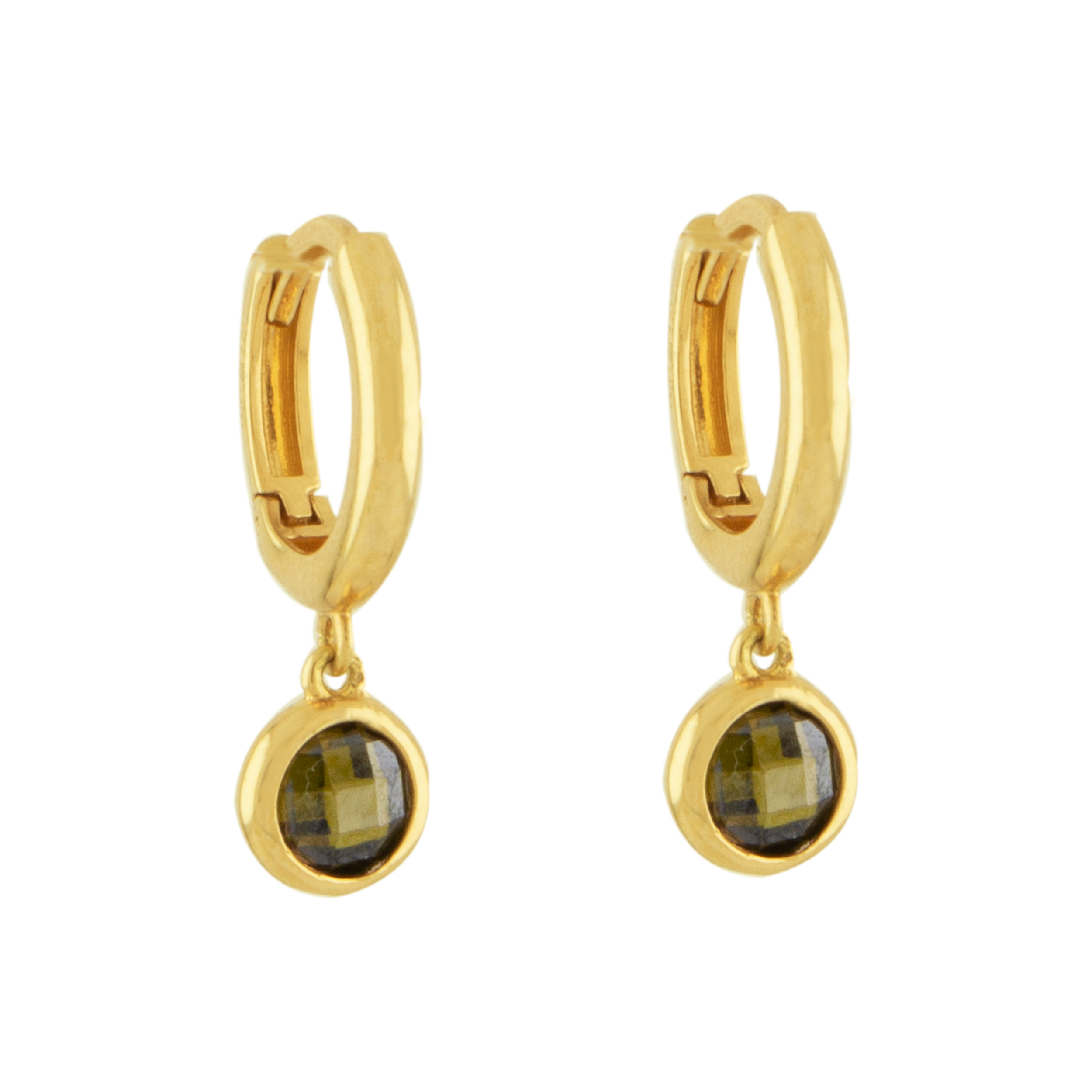 مارکو گرد سبز گوشواره 01