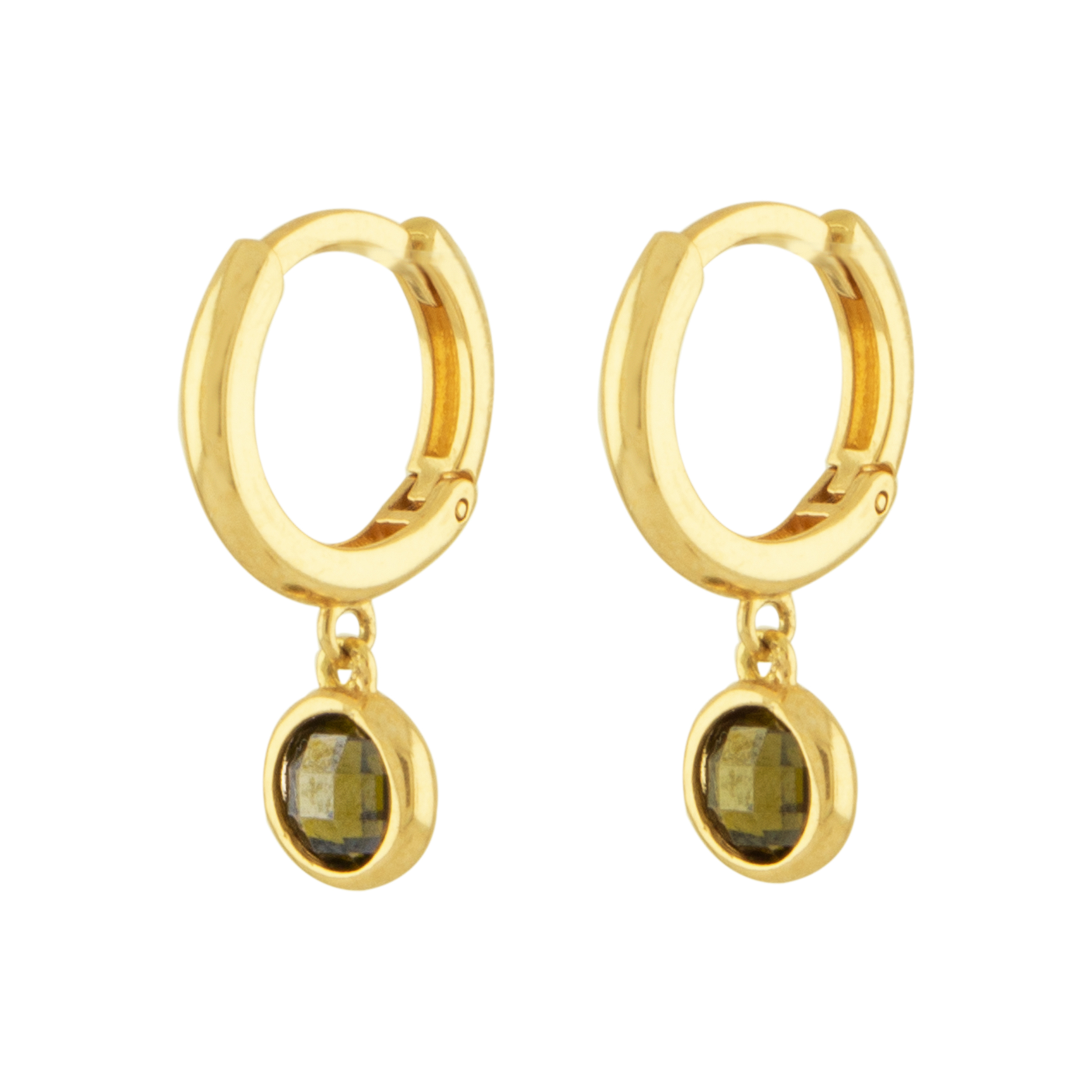 مارکو گرد سبز گوشواره 02