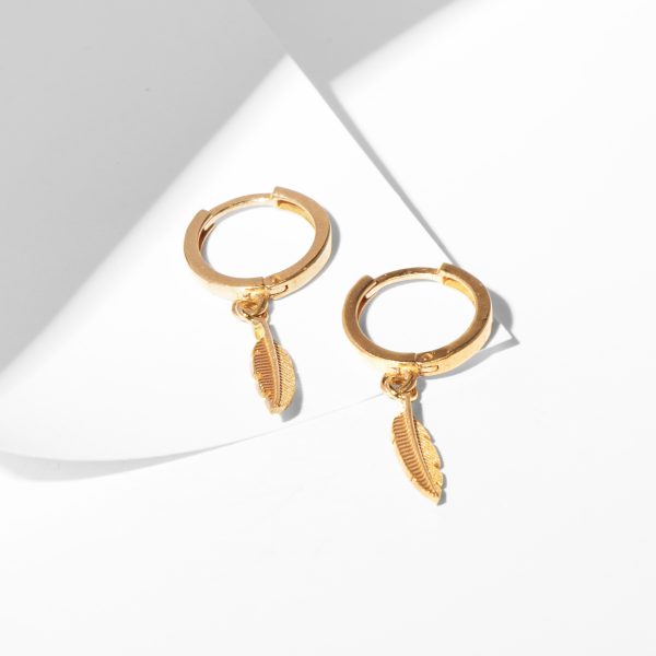 گوشواره روکو پر متوسط