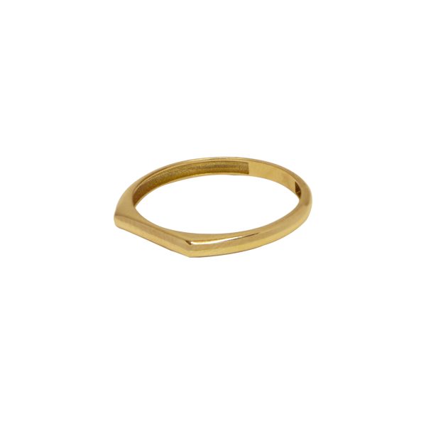 انگشتر خط صاف باریک