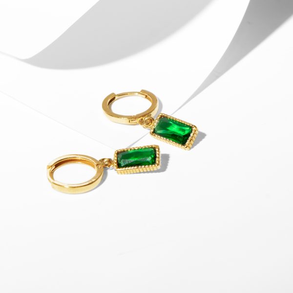 گوشواره روکو باگت سبز