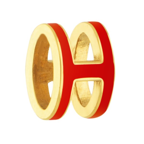 آویز هرمس لاک قرمز