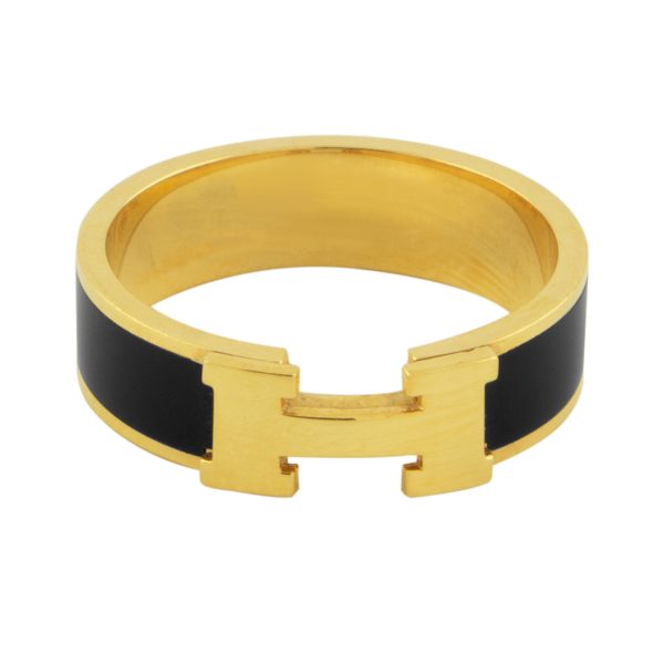 انگشتر هرمس کلیک مشکی