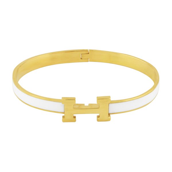 بنگل هرمس کلیک سفید M