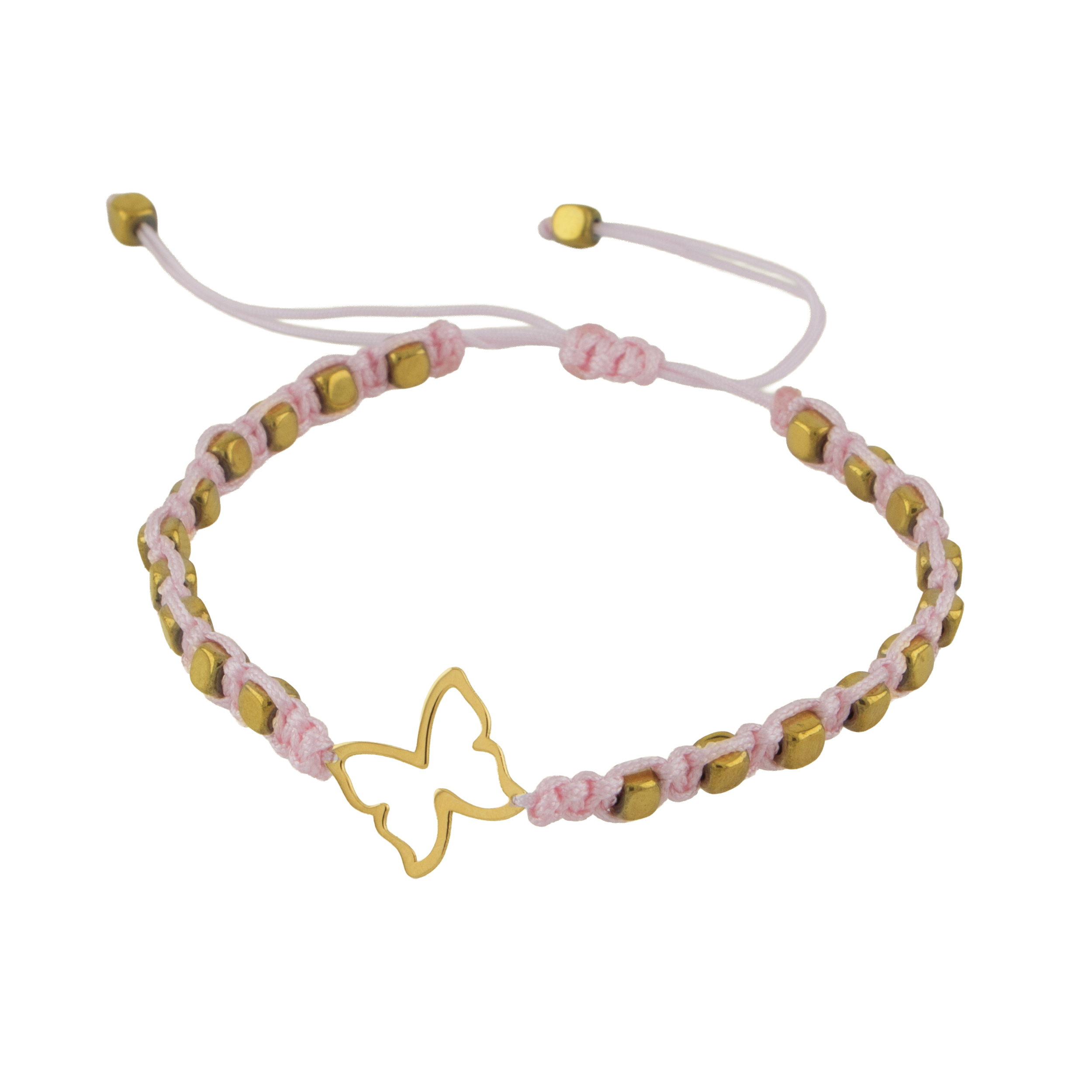 دستبند پروانه تو خالی