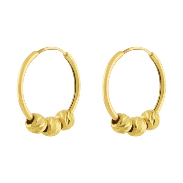 گوشواره حلقه گوی برنارد