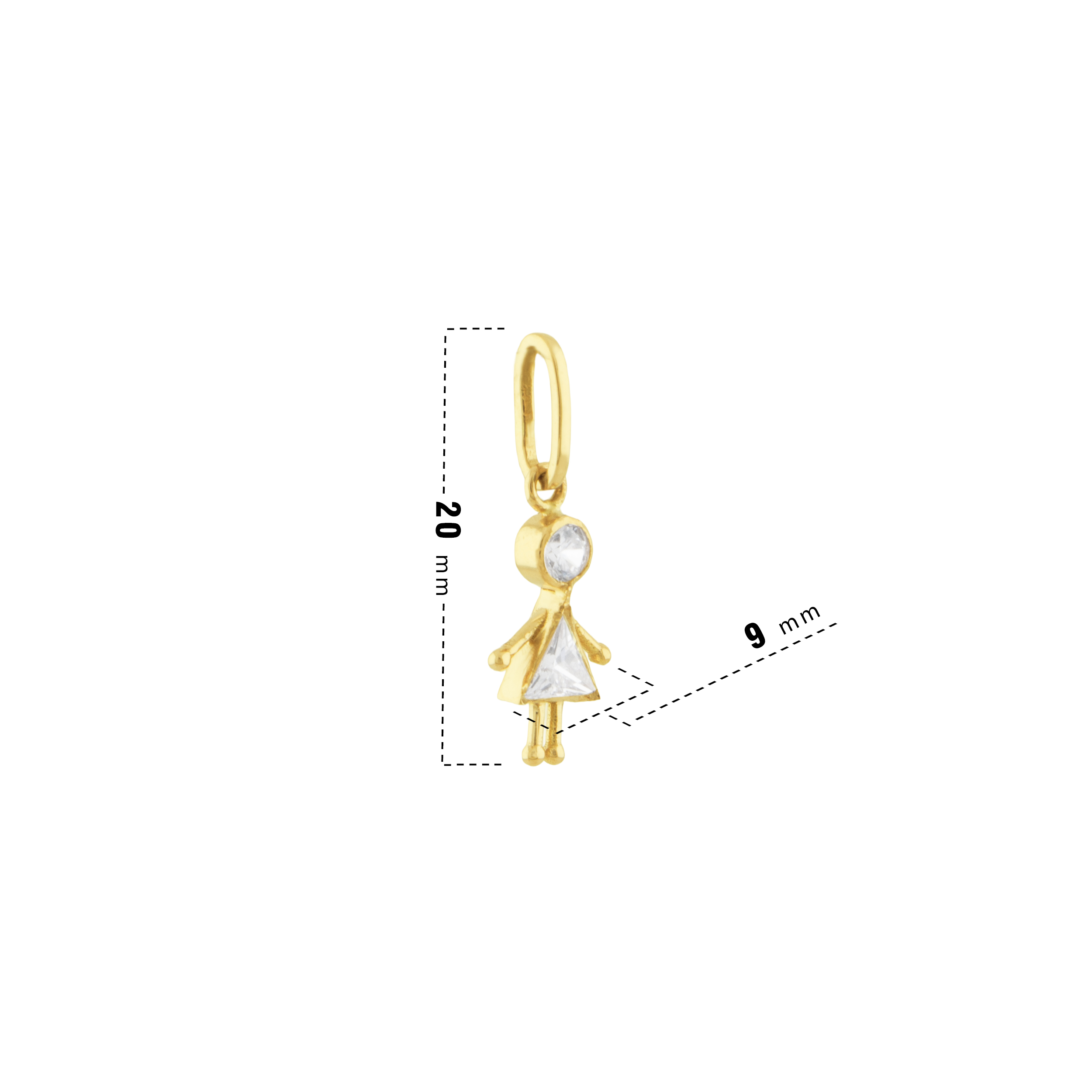 آدمک دختر آویز 03