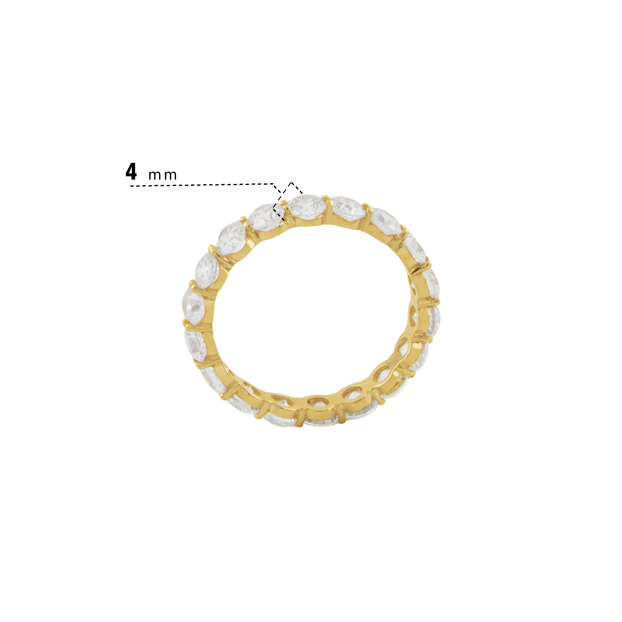 دور سنگ دایره انگشتر 03