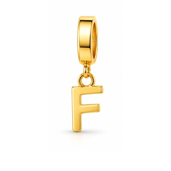 آویز چارم حروف F