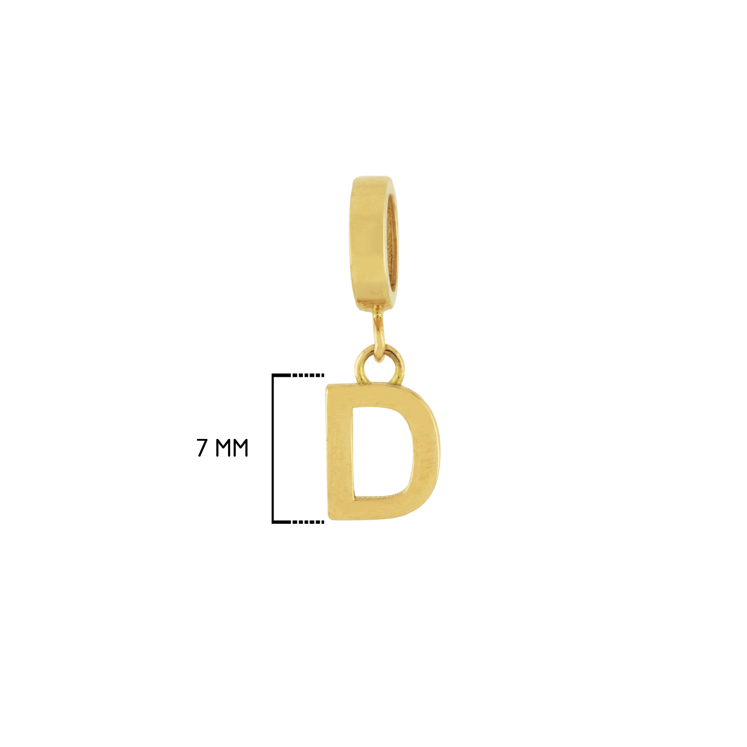آویز چارم حروف D - Image 3