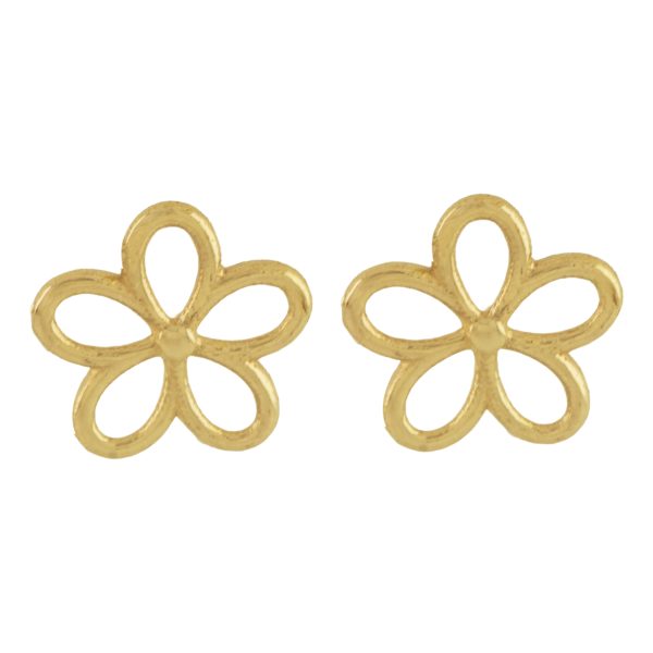 گوشواره گل تو خالی - Image 2