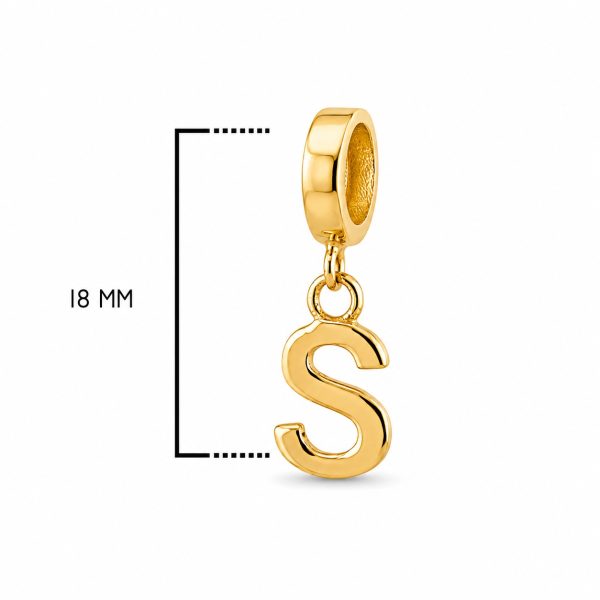 آویز چارم حروف S - Image 3